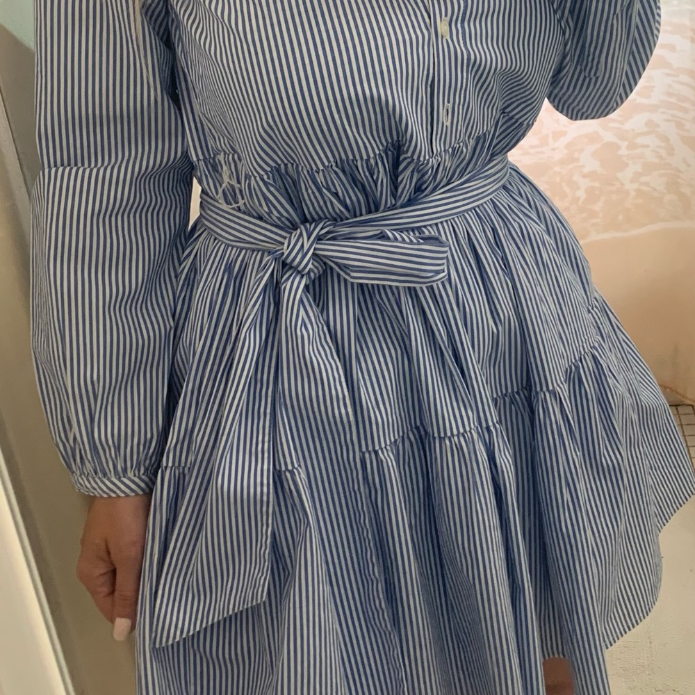 J.crew mini ruffle dress … brand new with a tag
